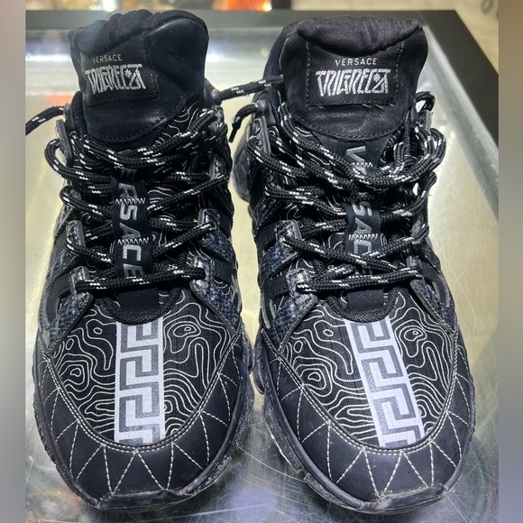 Versace Trigreca Black Men’s Sneakers